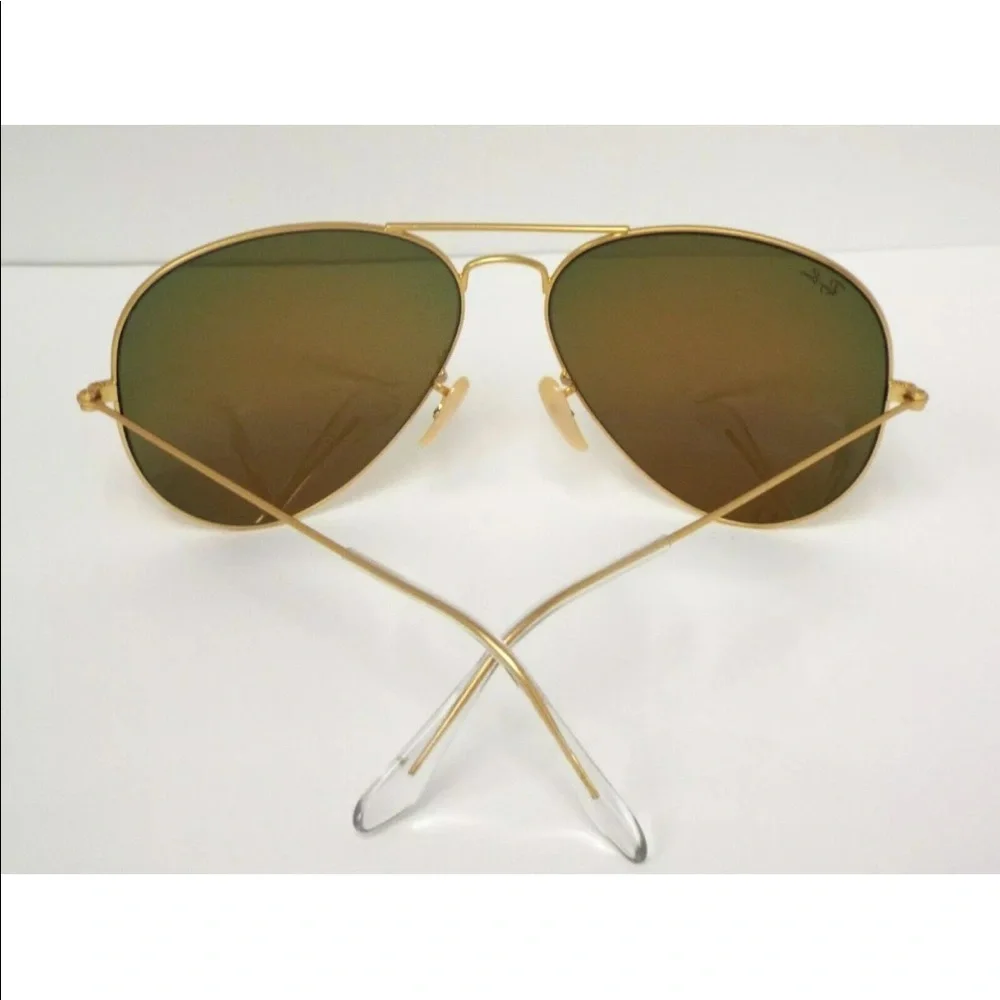 New Ray ban Aviator classic gold with Red mirror 55-14 - Picture 4 of 6